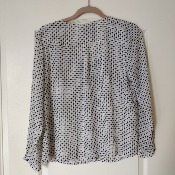 H&M Sheer Button-Down Blouse - Picture 2 of 5